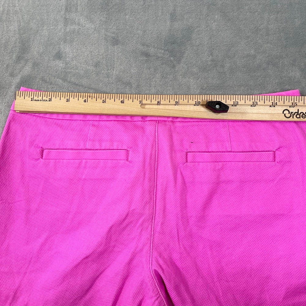 Lilly Pulitzer Buttercup Stretch Shorts Scalloped Hem Amethyst Pink 4 007997 - Picture 9 of 9